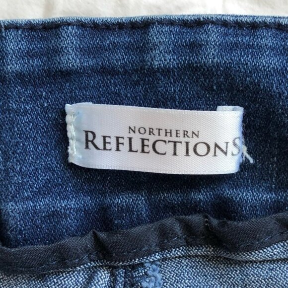 Northern Reflections Dark Blue Denim Straight Leg Jeans Size 4 - Picture 3 of 6